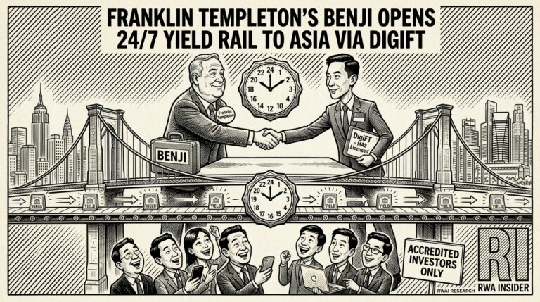 Franklin Templeton’s BENJI Opens 24/7 Yield Rail To Asia Via DigiFT | RWA Insider