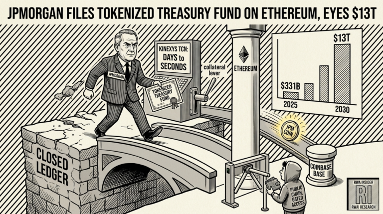 JPMorgan moves tokenized Treasuries onto Ethereum and Base public chains | RWA Insider