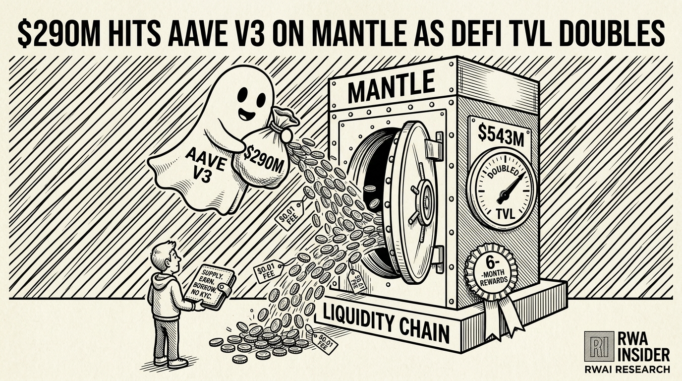 Aave V3 launches lending market on Mantle Network | RWA Insider