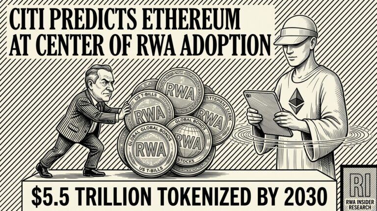 Citigroup forecasts $5.5T tokenized assets on Ethereum by 2030 | RWA Insider