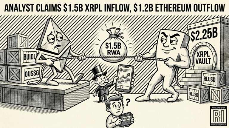 XRP Ledger and Ethereum tug-of-war over $1.5B tokenized RWA inflows | RWA Insider