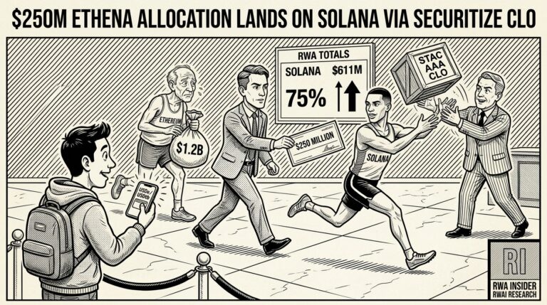 Solana lands Securitize STAC CLO fund, Ethena adds $250M | RWA Insider