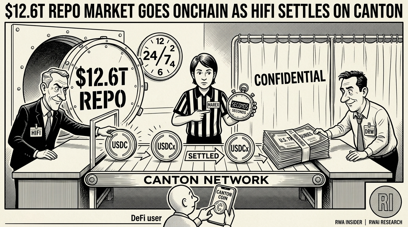 HIFI and DRW settle an onchain repo on the Canton Network | RWA Insider