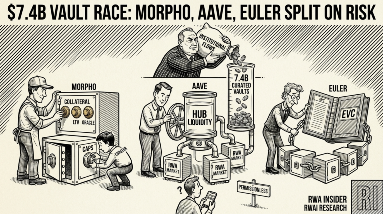 Morpho, Aave, and Euler build separate risk-isolated lending vaults as institutional money flows in | RWA Insider