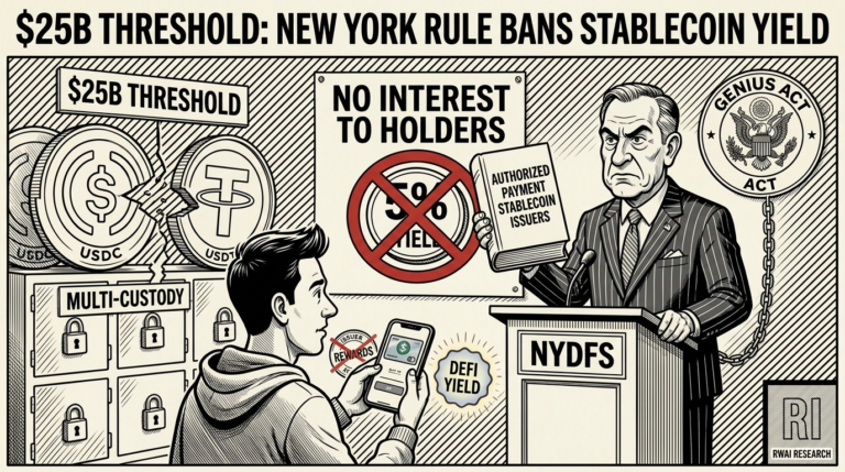NYDFS regulator bans stablecoin interest as USDC and USDT face new $25B reserve rules | RWA Insider