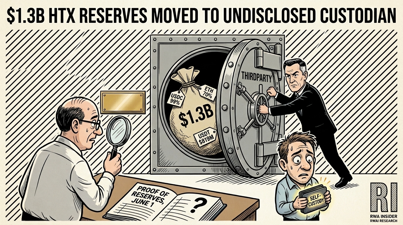 HTX executive pushing $1.3B in reserves through a door marked undisclosed custodian | RWA Insider