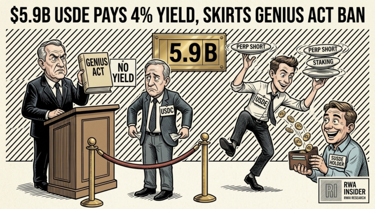 USDe synthetic dollar sidesteps GENIUS Act yield ban | RWA Insider