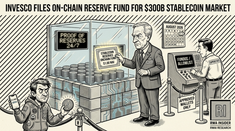 Invesco files an on-chain stablecoin reserve fund through Superstate | RWA Insider