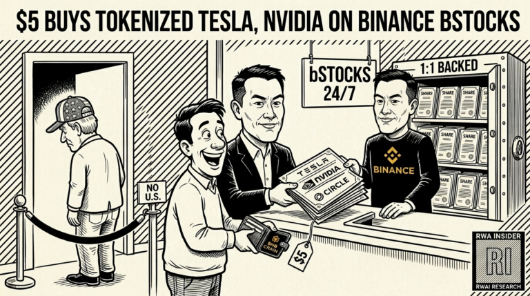 Binance launches bStocks tokenized US stocks on BNB Chain | RWA Insider
