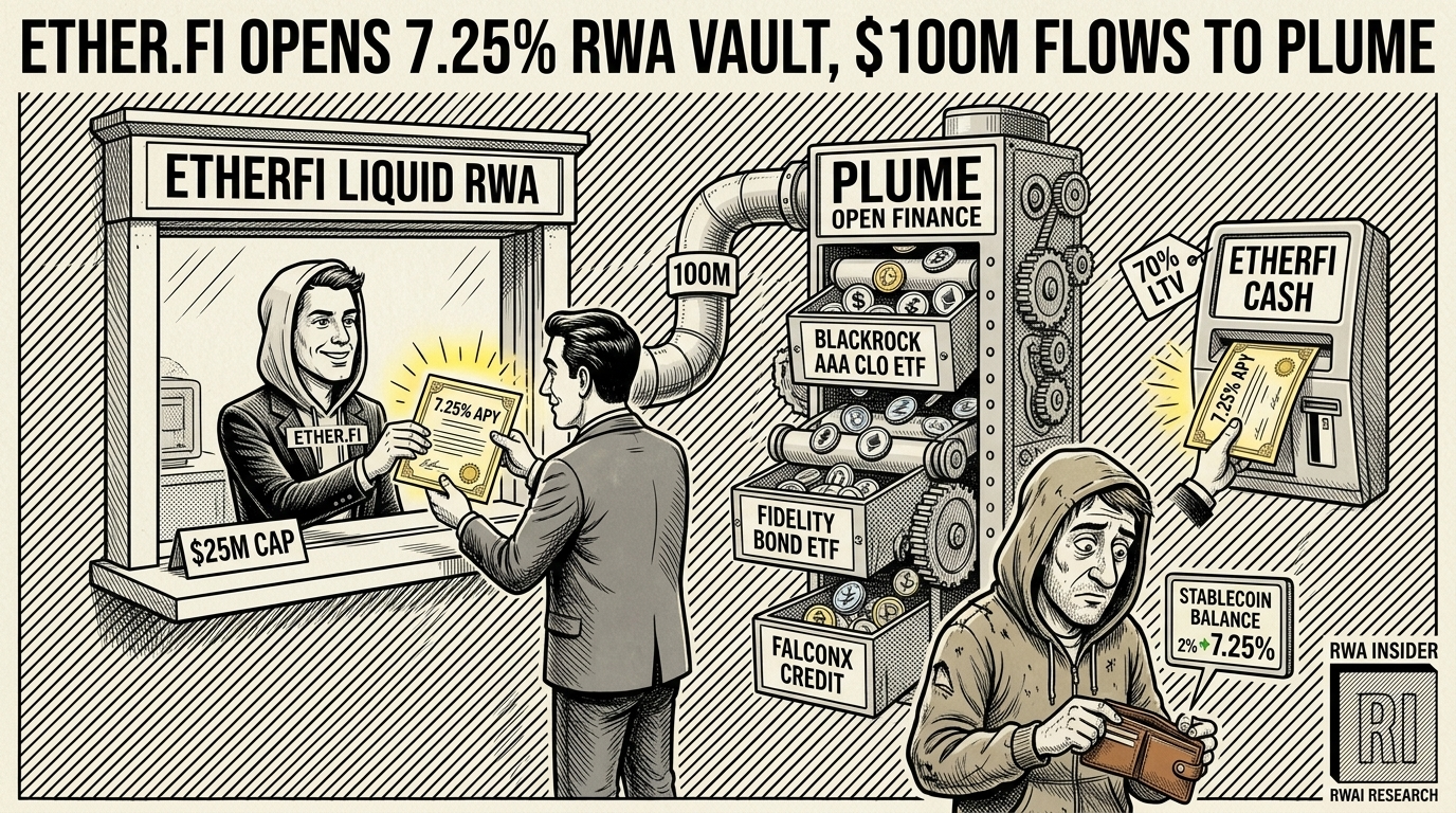 Ether.fi opens a 7.25% Liquid RWA stablecoin vault on Plume | RWA Insider