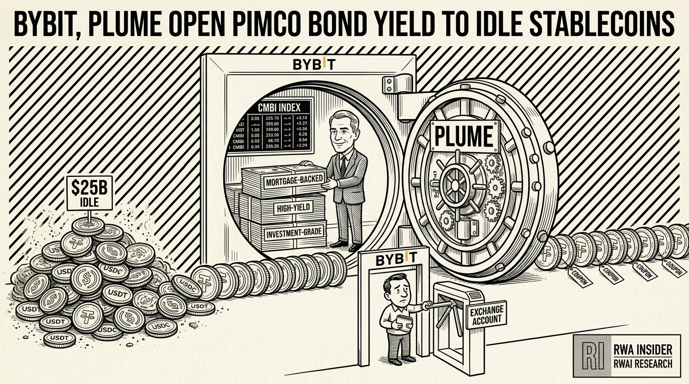 Bybit opens PIMCO bond yield to idle stablecoins via Plume vaults | RWA Insider