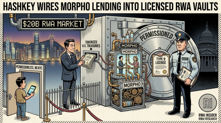 HashKey Chain wires Morpho lending into licensed RWA vaults | RWA Insider