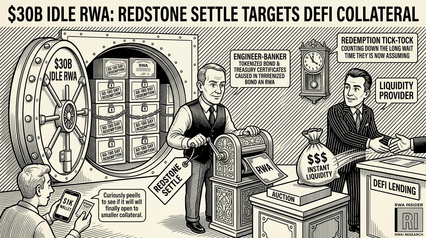 RedStone Settle targets $30B idle tokenized RWA for DeFi collateral | RWA Insider