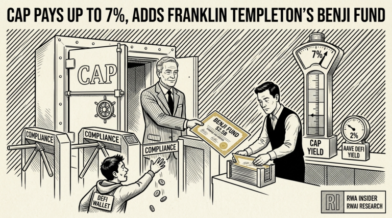 Cap adds Franklin Templeton BENJI fund as deposit asset | RWA Insider