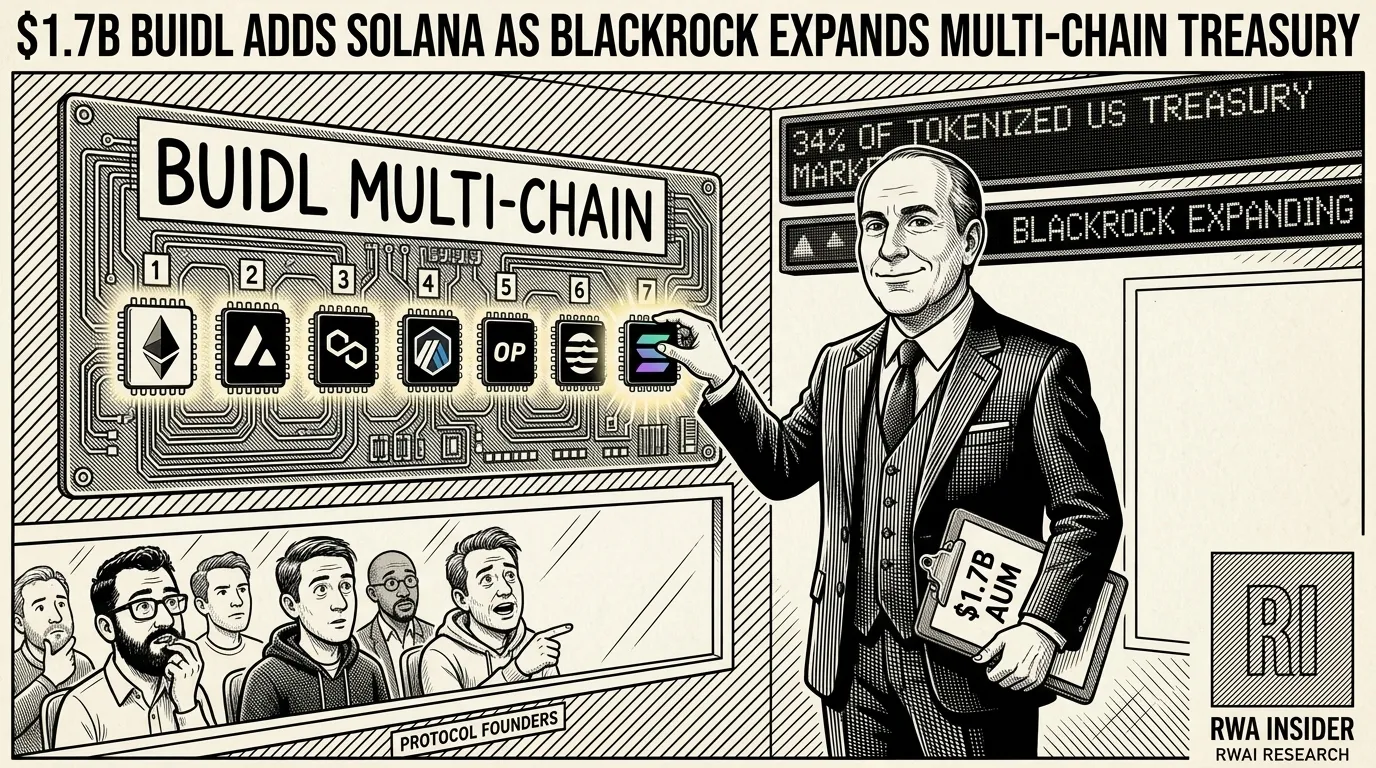 $1.7B BUIDL Adds Solana As BlackRock Expands Multi-Chain Treasury | RWA Insider