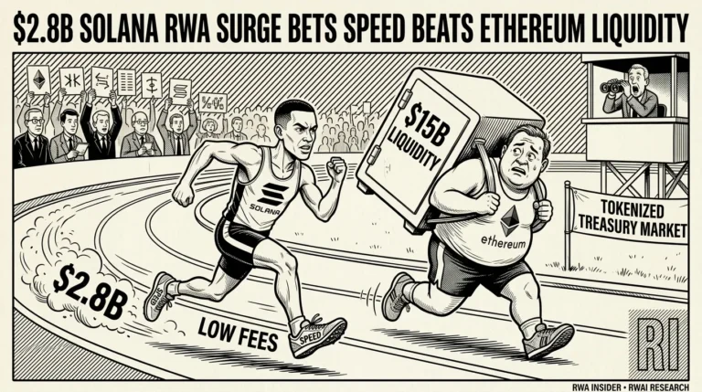 $2.8B Solana RWA Surge Bets Speed Beats Ethereum Liquidity | RWA Insider