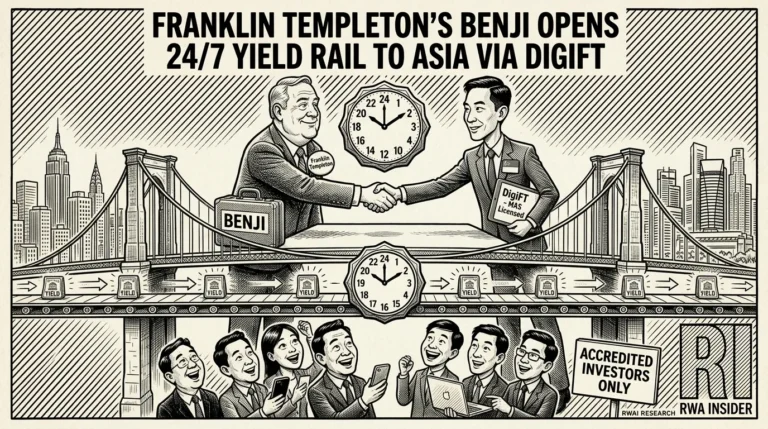 Franklin Templeton’s BENJI Opens 24/7 Yield Rail To Asia Via DigiFT | RWA Insider