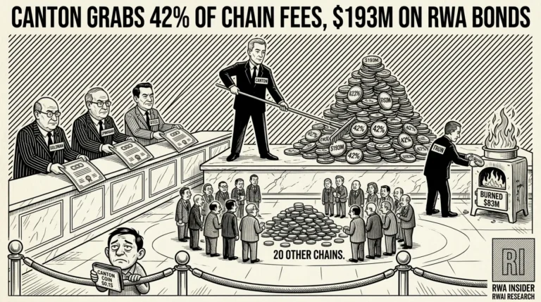 Canton Network collects 42% of Q1 blockchain fees on institutional RWA flow | RWA Insider