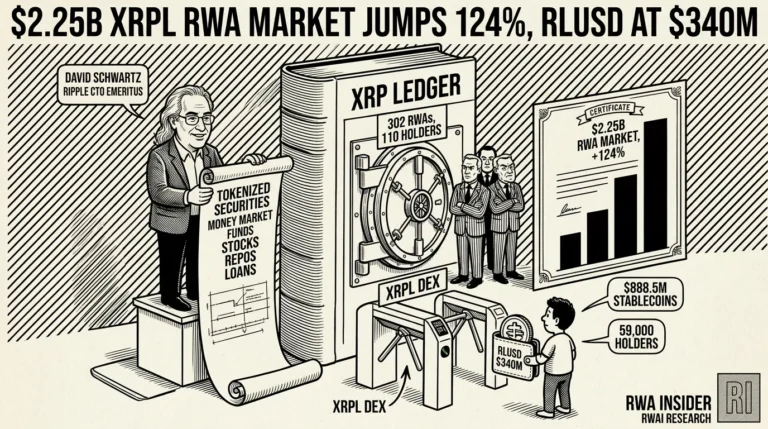 XRP Ledger expands into tokenized finance as RWA market hits $2.25 billion | RWA Insider