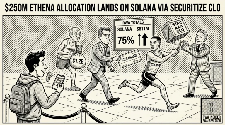 Solana lands Securitize STAC CLO fund, Ethena adds $250M | RWA Insider