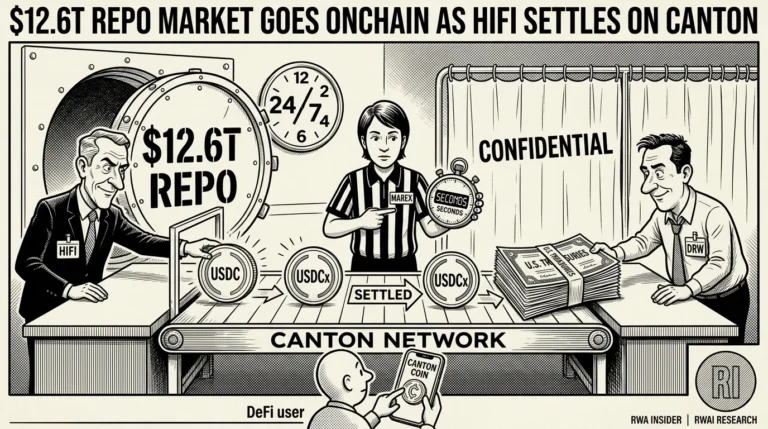 HIFI and DRW settle an onchain repo on the Canton Network | RWA Insider