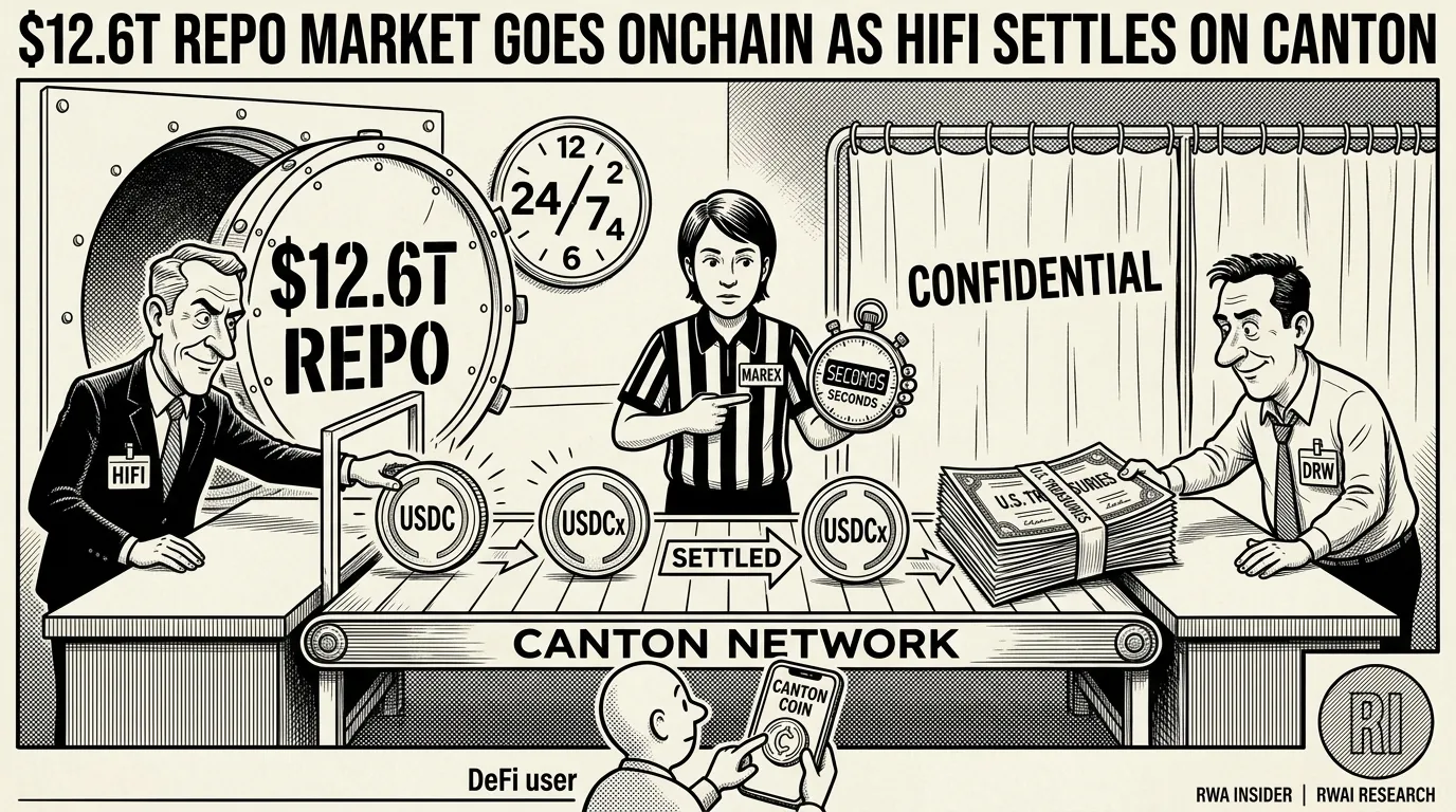 HIFI and DRW settle an onchain repo on the Canton Network | RWA Insider