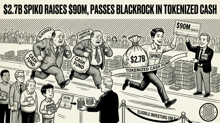 Spiko raises $90M as tokenized cash funds pass BlackRock at $2.7B | RWA Insider