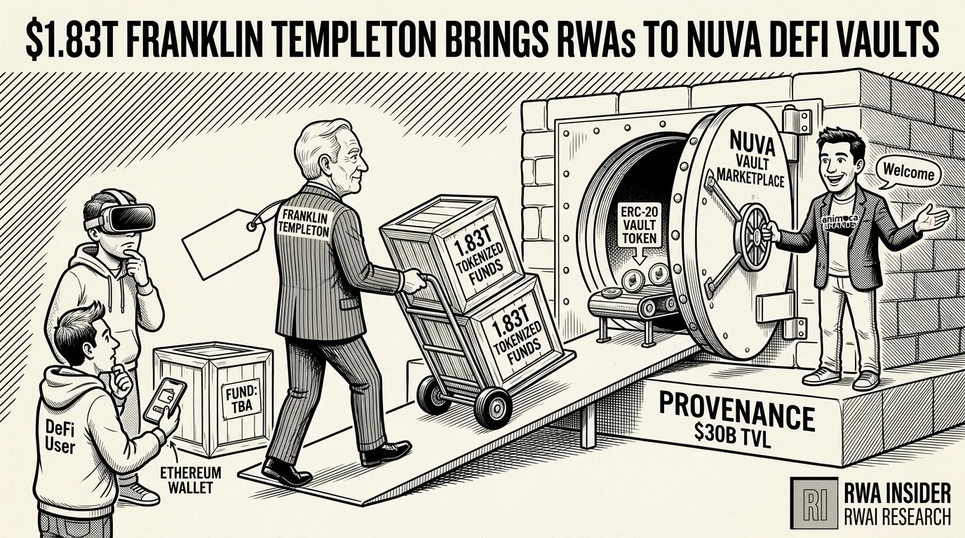 Franklin Templeton brings tokenized RWAs to Animoca's NUVA vault marketplace | RWA Insider