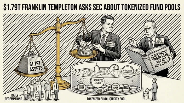 Franklin Templeton manager lowers BENJI tokens into a liquidity pool as an SEC official holds up Rule 22c-1 | RWA Insider