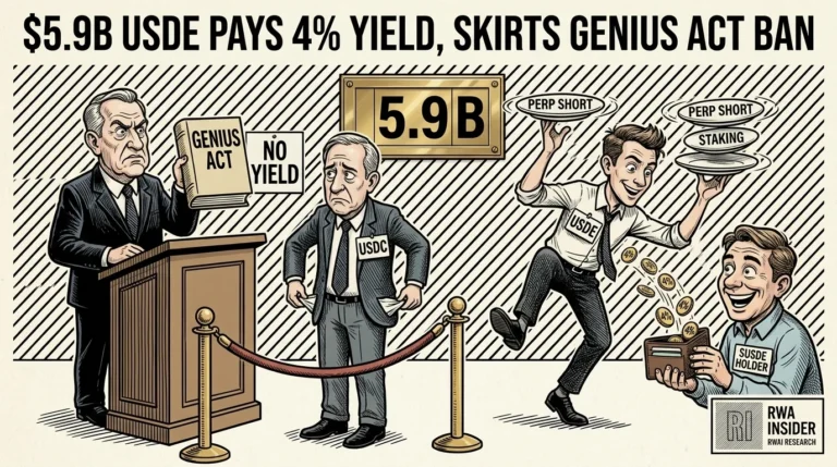 USDe synthetic dollar sidesteps GENIUS Act yield ban | RWA Insider