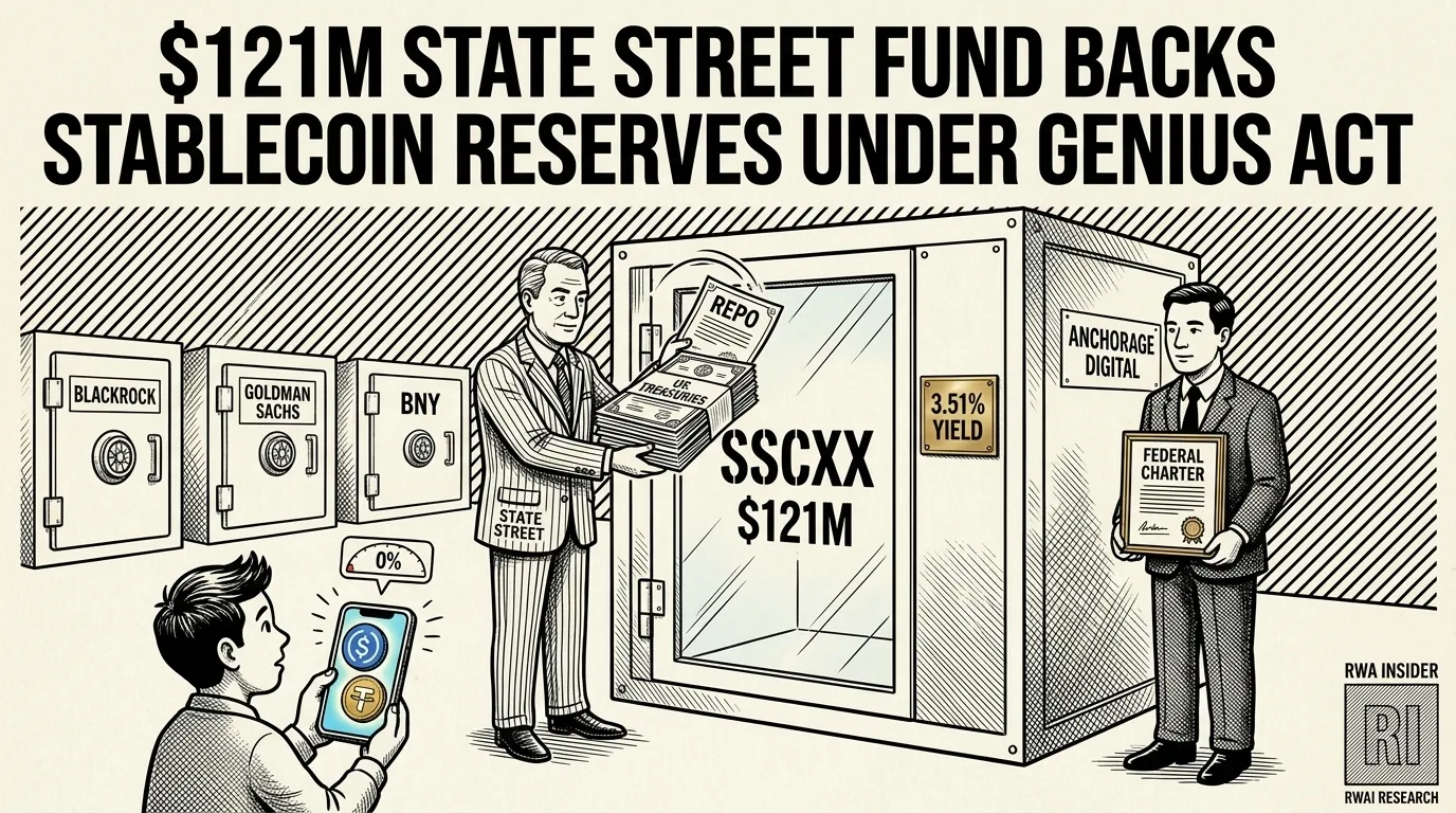 State Street launches SSCXX money market fund to back stablecoin reserves | RWA Insider