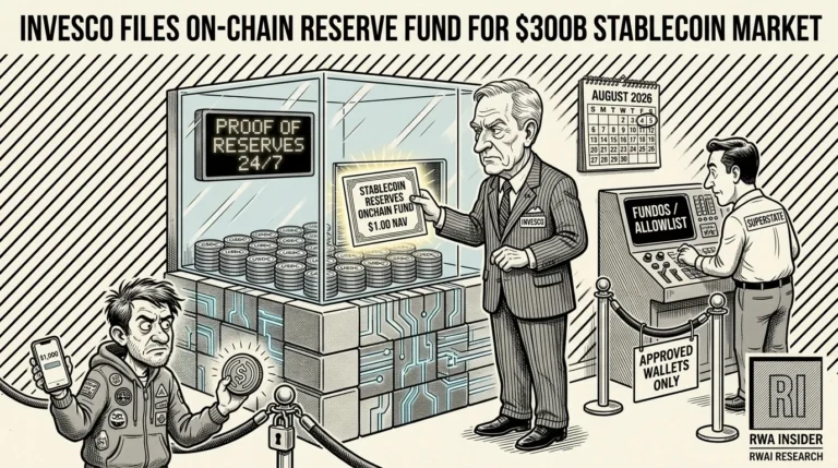 Invesco files an on-chain stablecoin reserve fund through Superstate | RWA Insider