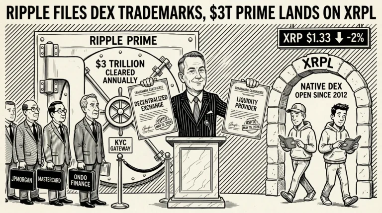 Ripple files USPTO trademarks for institutional DEX and liquidity provider services as $3T Ripple Prime lands on XRPL | RWA Insider