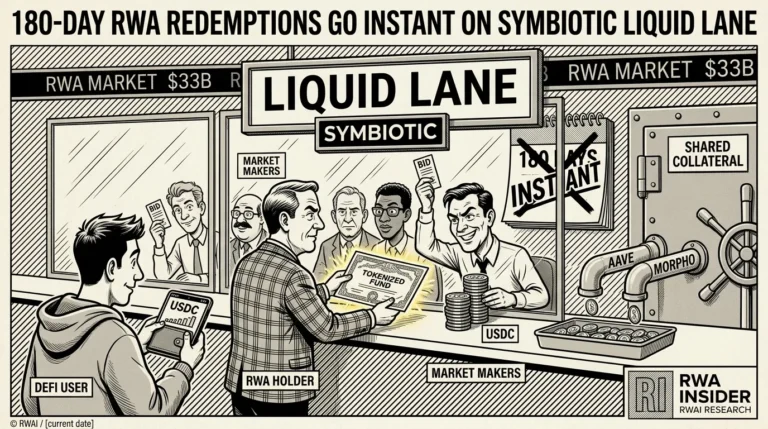 Symbiotic Liquid Lane swaps tokenized funds for instant USDC, cutting 180-day RWA redemptions | RWA Insider