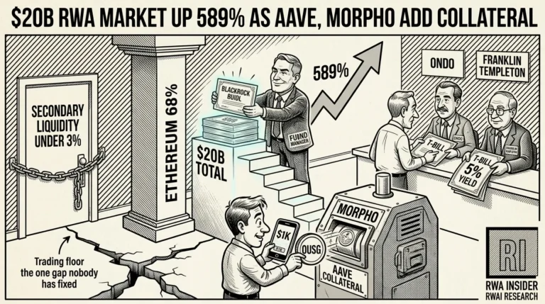 Tokenized RWA market hits $20 billion as Aave and Morpho add Treasuries as collateral | RWA Insider