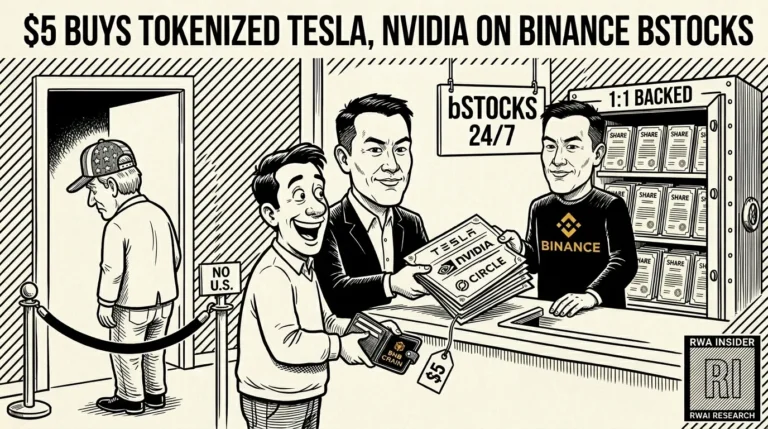 Binance launches bStocks tokenized US stocks on BNB Chain | RWA Insider