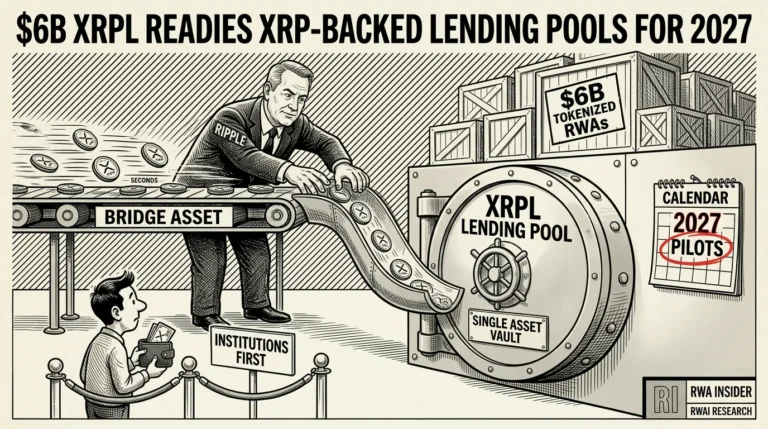 Ripple plans XRP-backed lending pools on the XRP Ledger, home to $6B in tokenized RWAs | RWA Insider