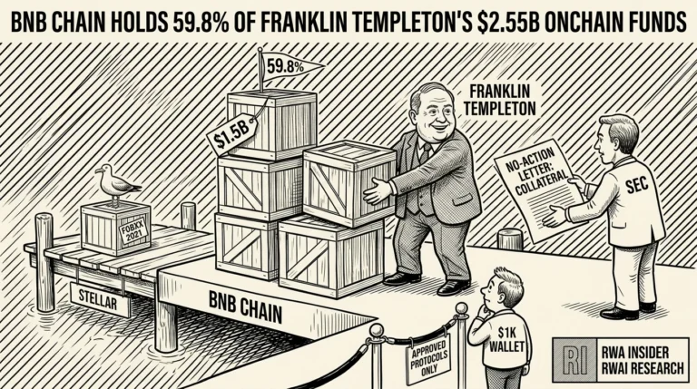 Franklin Templeton banker stacking $1.5B of fund share crates on a BNB Chain dock as a $1K wallet waits | RWA Insider