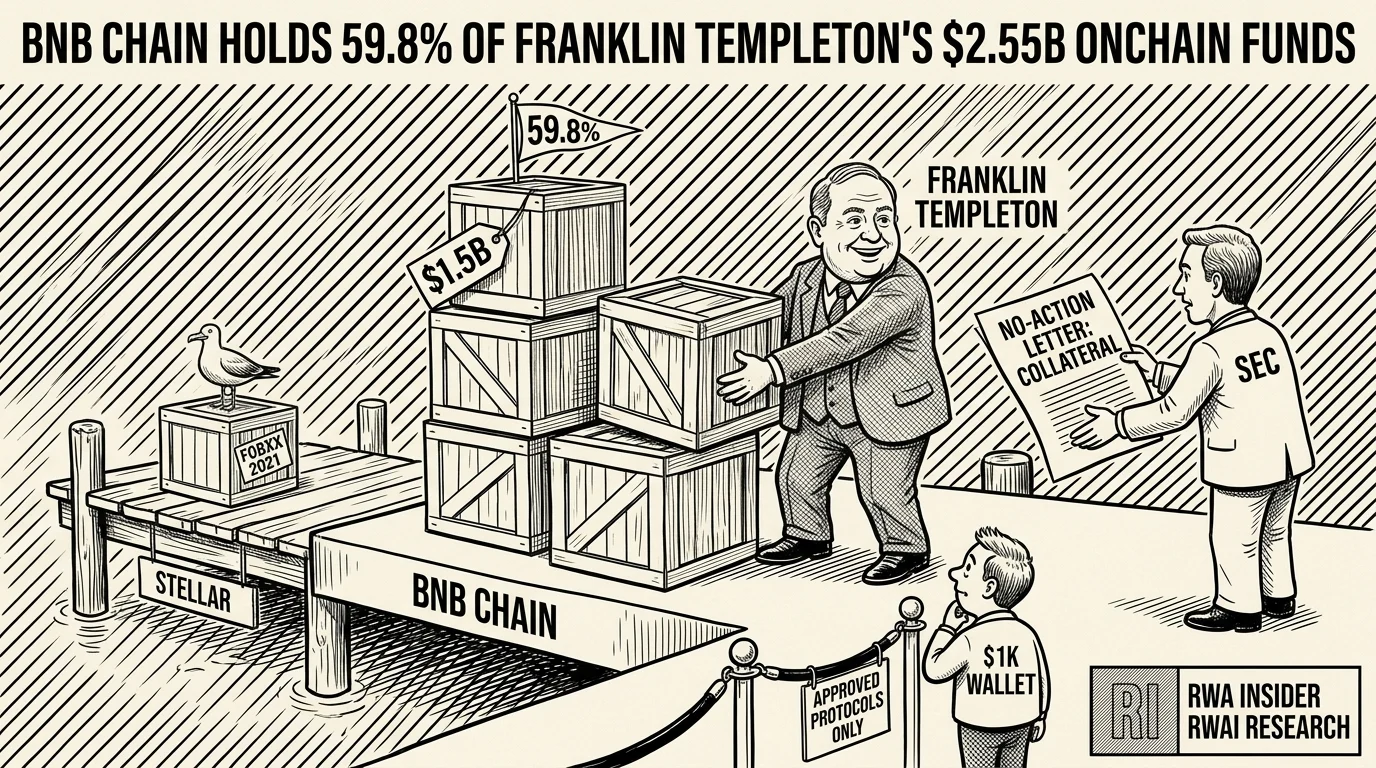 Franklin Templeton banker stacking $1.5B of fund share crates on a BNB Chain dock as a $1K wallet waits | RWA Insider