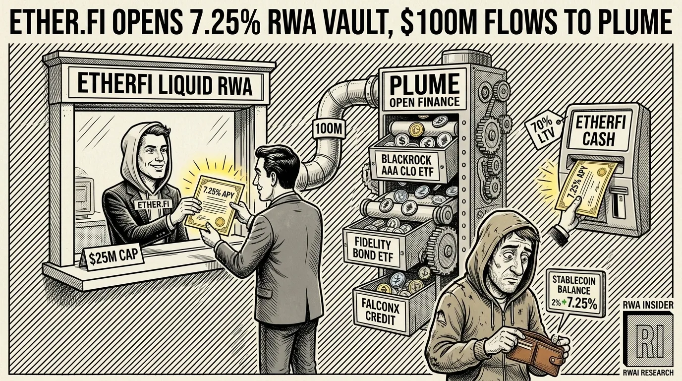 Ether.fi opens a 7.25% Liquid RWA stablecoin vault on Plume | RWA Insider