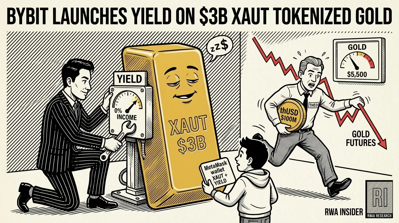 Bybit adds a yield layer to XAUT tokenized gold | RWA Insider