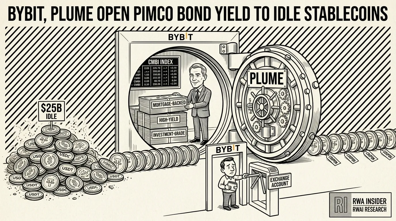 Bybit opens PIMCO bond yield to idle stablecoins via Plume vaults | RWA Insider