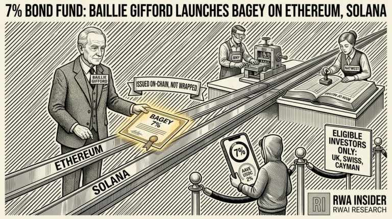 Baillie Gifford launches BAGEY tokenized bond fund on Ethereum and Solana | RWA Insider