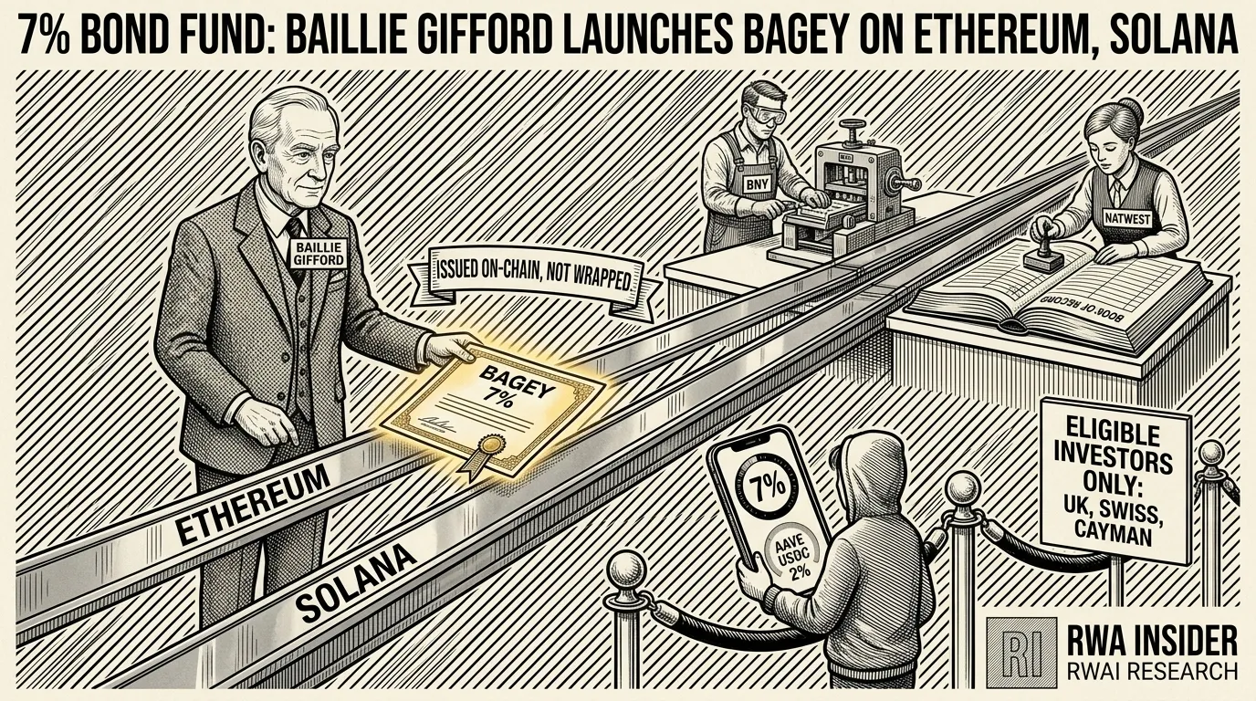 Baillie Gifford launches BAGEY tokenized bond fund on Ethereum and Solana | RWA Insider