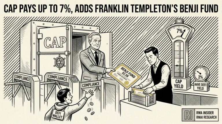 Cap adds Franklin Templeton BENJI fund as deposit asset | RWA Insider