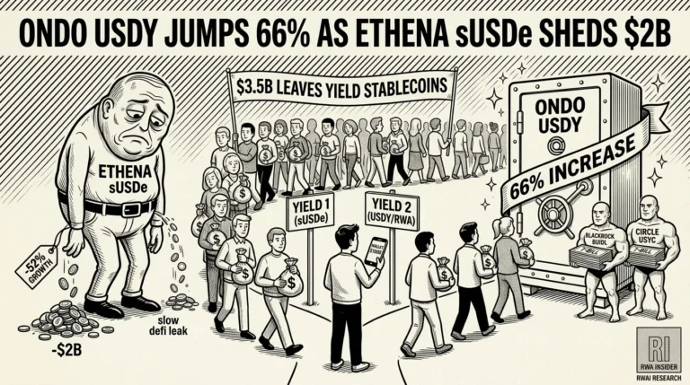 Ondo USDY grows as Ethena sUSDe supply falls in a Q2 stablecoin yield rotation | RWA Insider