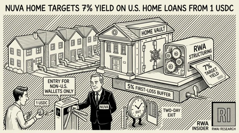 NUVA HOME token turns U.S. home equity loans into a 7% target yield vault | RWA Insider